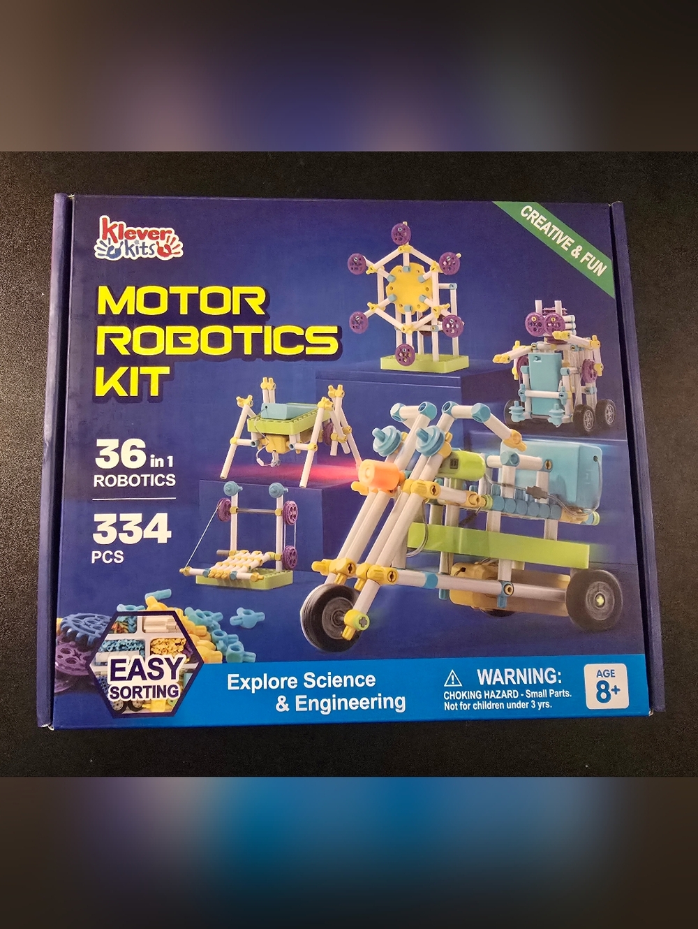 Motor Robotics Kit - STEM Building Set